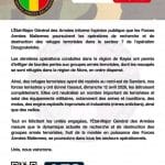 Mali : les forces armées détruisent des refuges terroristes près de Sandaré