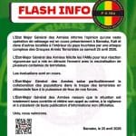 Opération de ratissage en cours à Bamako et Kati après une attaque
