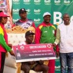 Kevin Mossé et Rihanatou Diallo sacrés champions nationaux de lutte