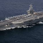 Le porte-avions américain Abraham Lincoln se déploie dans le golfe d&rsquo;Oman