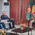 Assimi Goïta s&rsquo;entretient avec l&rsquo;ambassadeur russe Igor Gromyko