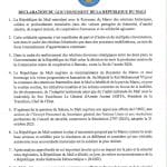 Le Mali reconnaît la marocanité du Sahara occidental