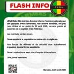 Attaques contre des casernes à Bamako et dans le pays le 25 avril