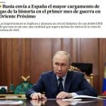 L&rsquo;Espagne reçoit un volume record de gaz russe en mars 2024
