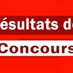Résultats du concours national de recrutement de fonctionnaires