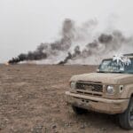 Incendie maîtrisé par des combattants dans le nord du Mali