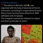 Moscou accuse Kiev et Paris d’avoir aidé l’attaque de Bamako