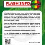 Frappe aérienne malienne contre un groupe armé près de Gao le 18 mai 2026