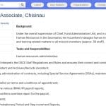 Chargé(e) RH – Mission OSCE Moldova