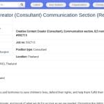 Créateur de Contenu Créatif (Consultant) – Communication