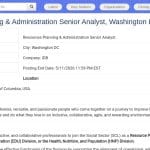 Analyste Senior en Planification et Administration RH