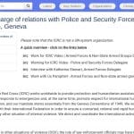Délégué FAS Relations Police et Forces de Sécurité – Genève