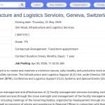 Responsable Unité Infrastructure et Logistique