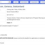 Senior Finance Officer – Trésorerie & Gestion Financière