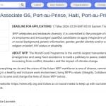 Associé·e RH – Port-au-Prince – PAM