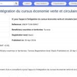 Consultant·e en intégration du cursus économie verte et circulaire