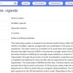 Stagiaire en Audit – Nations Unies – Entebbe