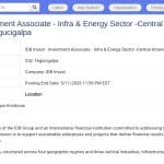 Investment Associate – Infrastructures et Énergie – Amérique centrale et Mexique