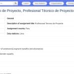 Chef de Projet Technique – Lima