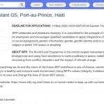 Assistant(e) aux Opérations Informatiques – PAM Haïti