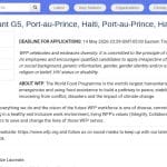 Assistant(e) Solutions Informatiques G5 – PAM Haïti
