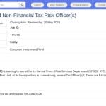 Officier Risques Fiscaux et Opérations Taxe