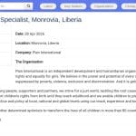 Lead Procurement Specialist – Monrovia, Liberia