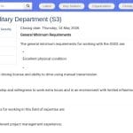 Responsable du Département Politico-Militaire (S3)