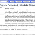 Team Lead – LIWAY Programme, Addis Abeba