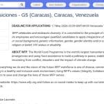 Assistant Achats G5 – Caracas (PAM)