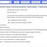 Spécialiste en gestion des connaissances et communication