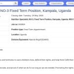 Spécialiste Nutrition (Urgences) – UNICEF Kampala