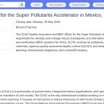 Responsable MRV et Assurance Qualité – Accélérateur Super Polluants, Mexique