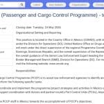 Chargé de programme – Contrôle des passagers et du fret (temporaire)