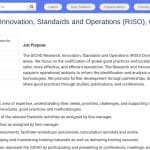 Conseiller Recherche, Innovation et Opérations (RISO)
