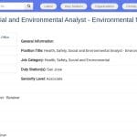 Analyste HSSE – Gestion Environnementale (Régent·e)