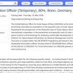 Responsable Géospatial et Chef par intérim (Bonn)