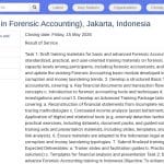 Expert en Forensic Accounting – Jakarta, Indonésie