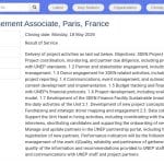 Chargé(e) de Programme Associé(e) – Investissements Durables