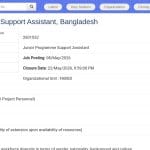 Assistant(e) de Programme Junior – Agriculture Résiliente