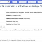 Consultant juridique pour la rédaction d&rsquo;une loi sur la planification stratégique