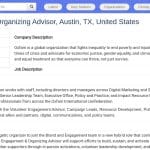 Conseiller·ère Engagement et Organisation – Austin