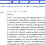 Consultant local co-facilitateur pour l&rsquo;Académie du dialogue des jeunes femmes