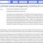 Chargé de Programme – Gestion des Subventions ATCMA