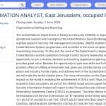 Analyste en sécurité de l&rsquo;information – Jérusalem-Est