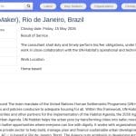 Consultant Vidéaste – Projet ONU-Habitat, Rio de Janeiro