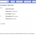 Ingénieur civil – Télétravail – Projets UNOPS au Brésil
