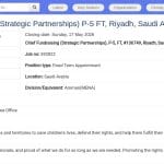 Responsable Fundraising et Partenariats Stratégiques – UNICEF