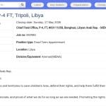 Chef de Bureau Terrain P-4 – Benghazi, Libye