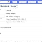 Spécialiste Financier – Comptes Fournisseurs (Budapest)